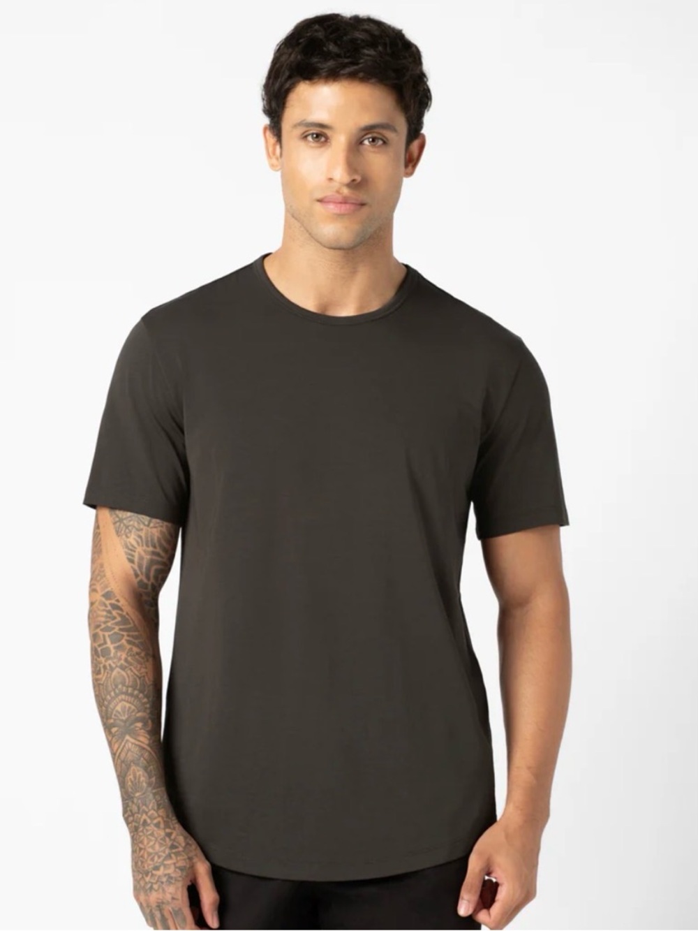 Bearbottom Supima Curved Tee - L